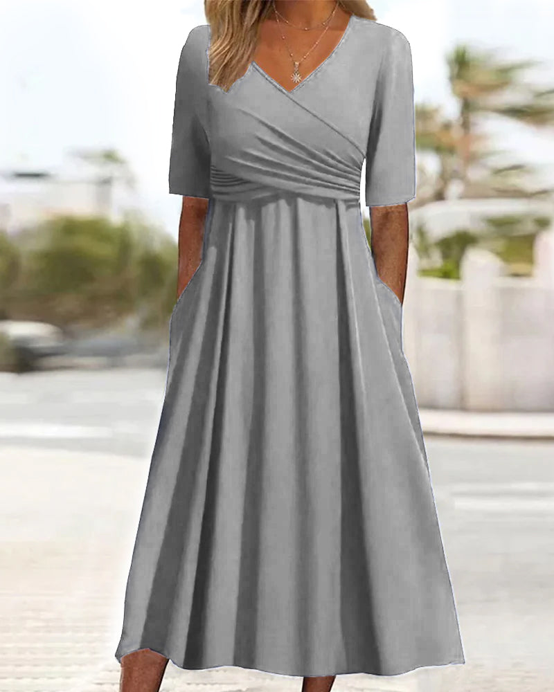 VOGUE™ - Elegant Tummy Covering Dress