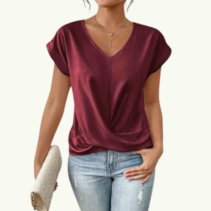 VOGUE™ - The perfect v-neck top for woman