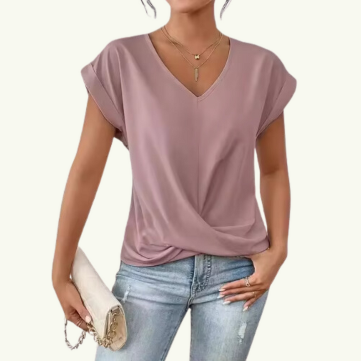 VOGUE™ - The perfect v-neck top for woman