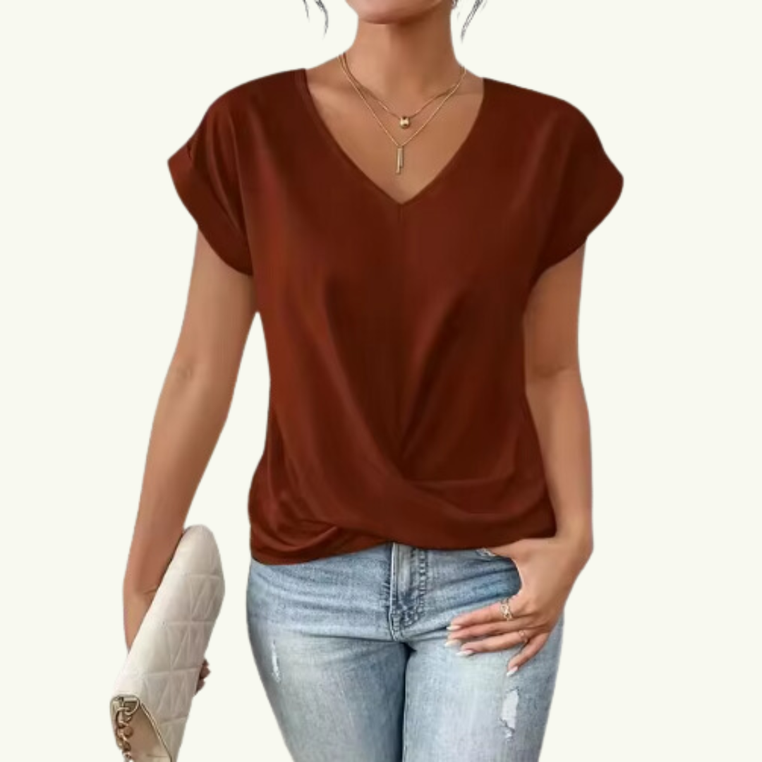 VOGUE™ - The perfect v-neck top for woman