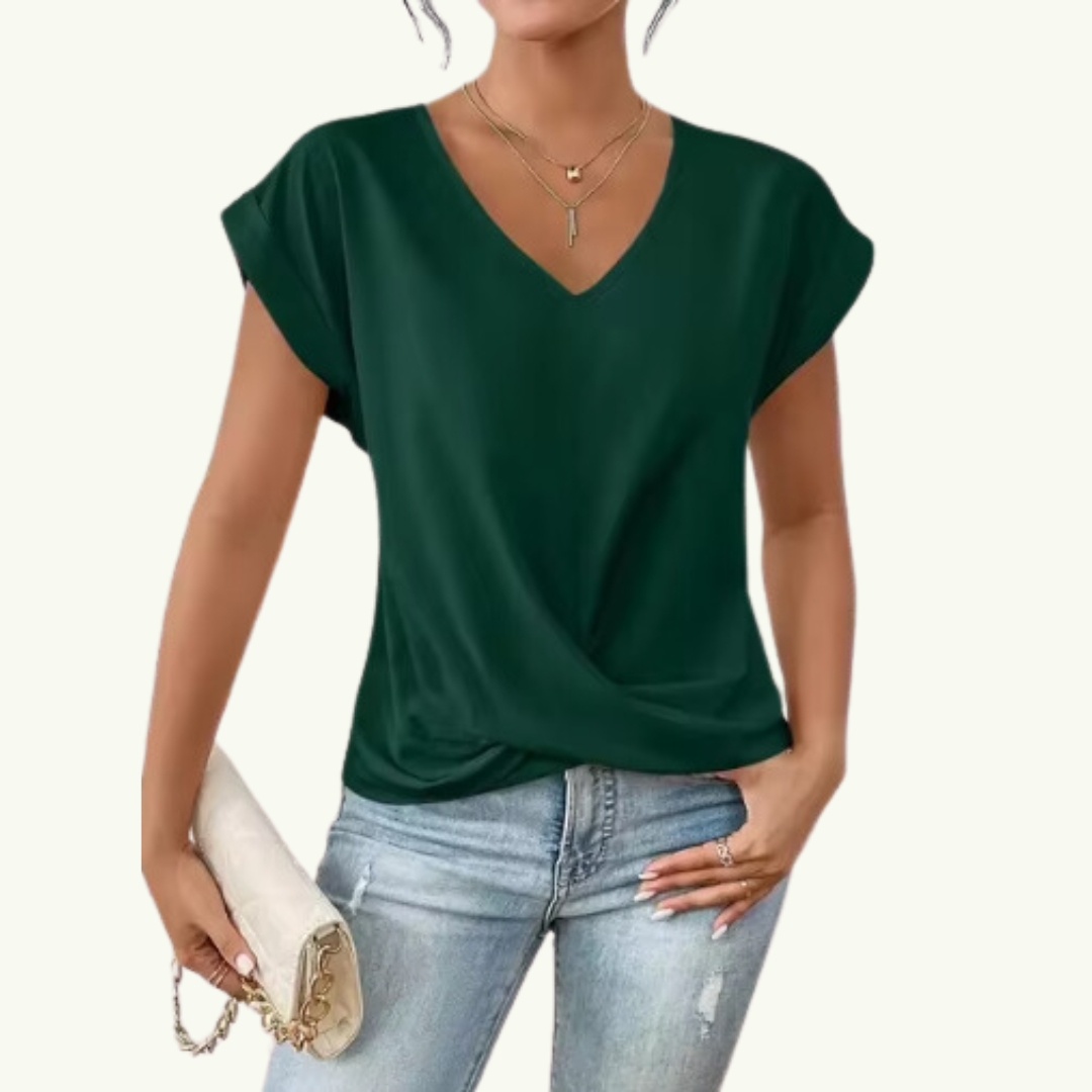 VOGUE™ - The perfect v-neck top for woman