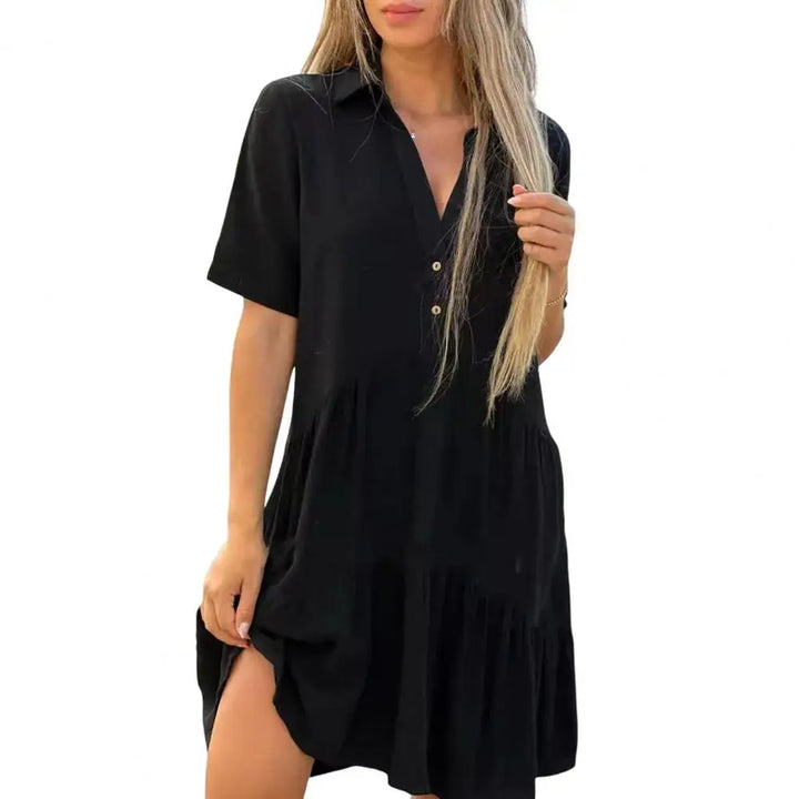 VOGUE™ - Loose, monochrome dress